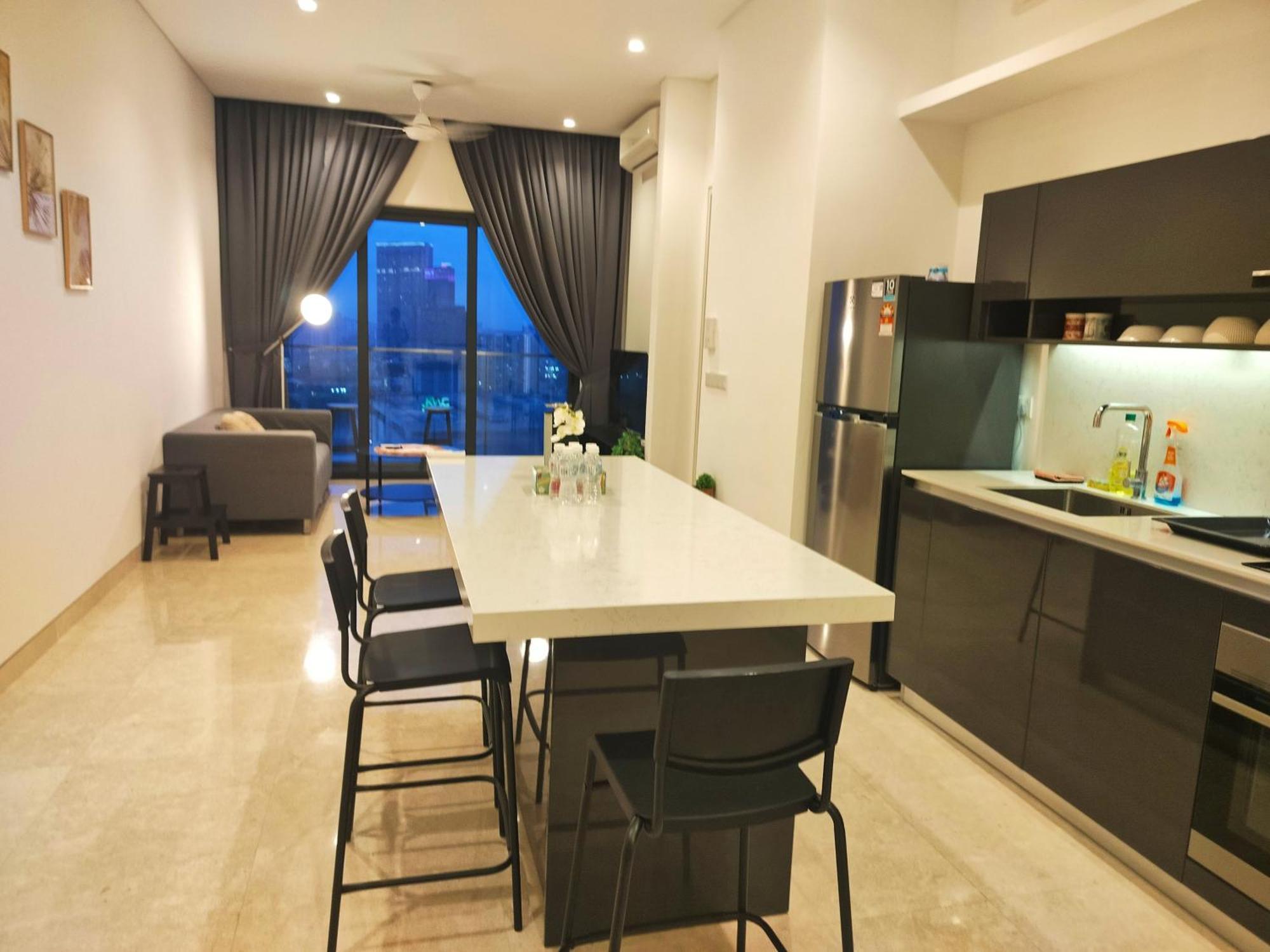 Lucentia Residence Bbcc @ Lalaport 쿠알라룸푸르 외부 사진