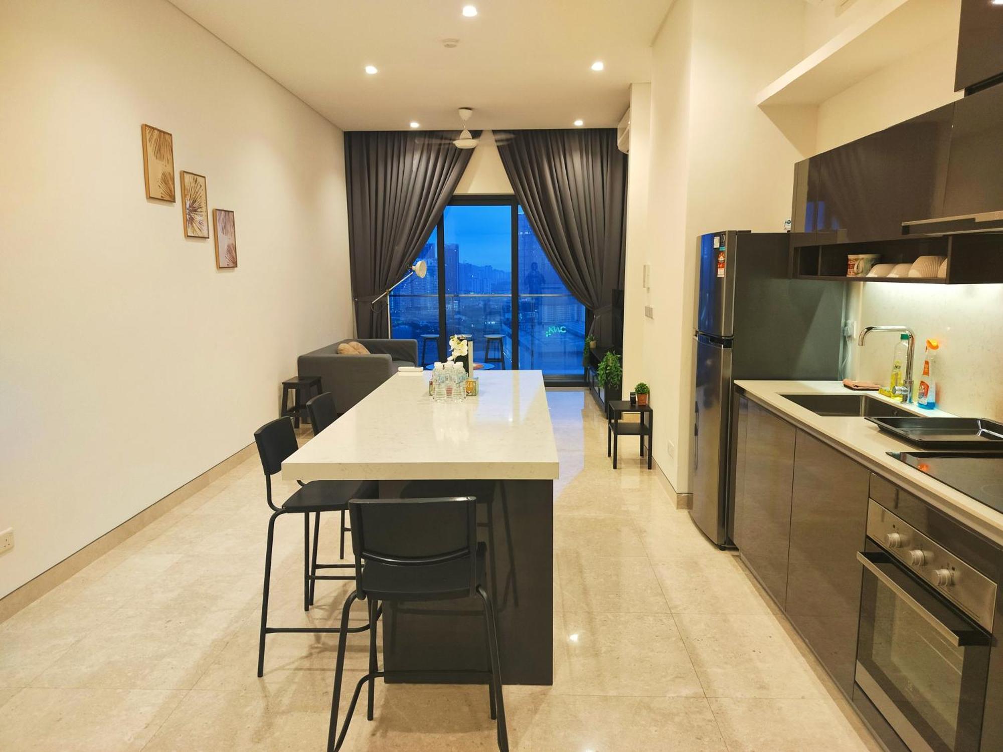 Lucentia Residence Bbcc @ Lalaport 쿠알라룸푸르 외부 사진