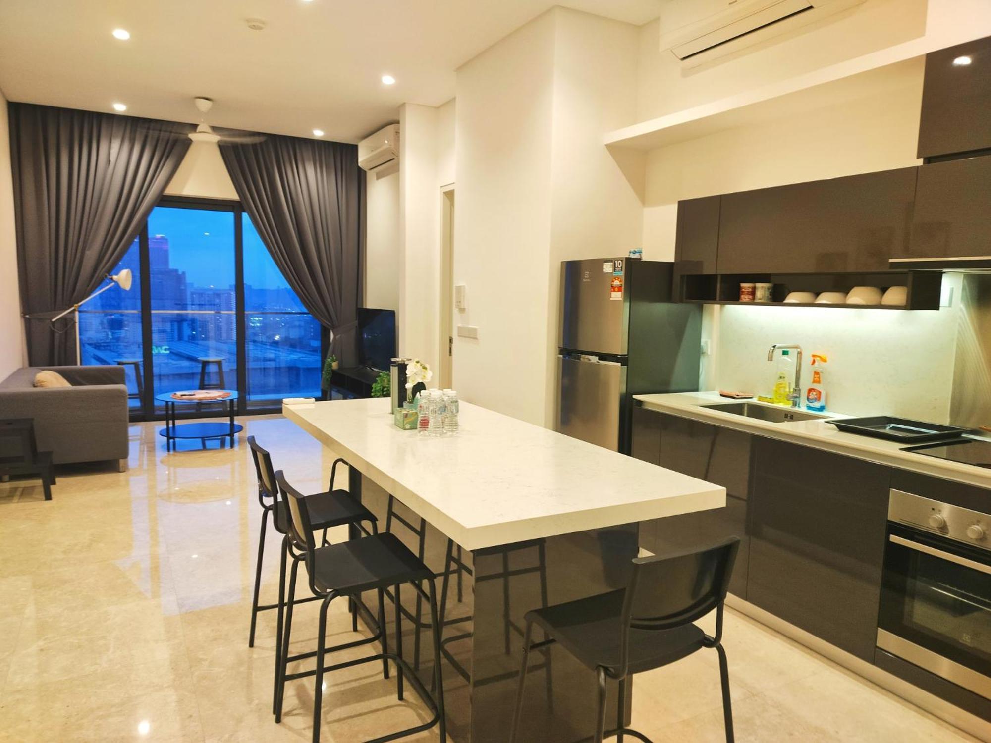 Lucentia Residence Bbcc @ Lalaport 쿠알라룸푸르 외부 사진