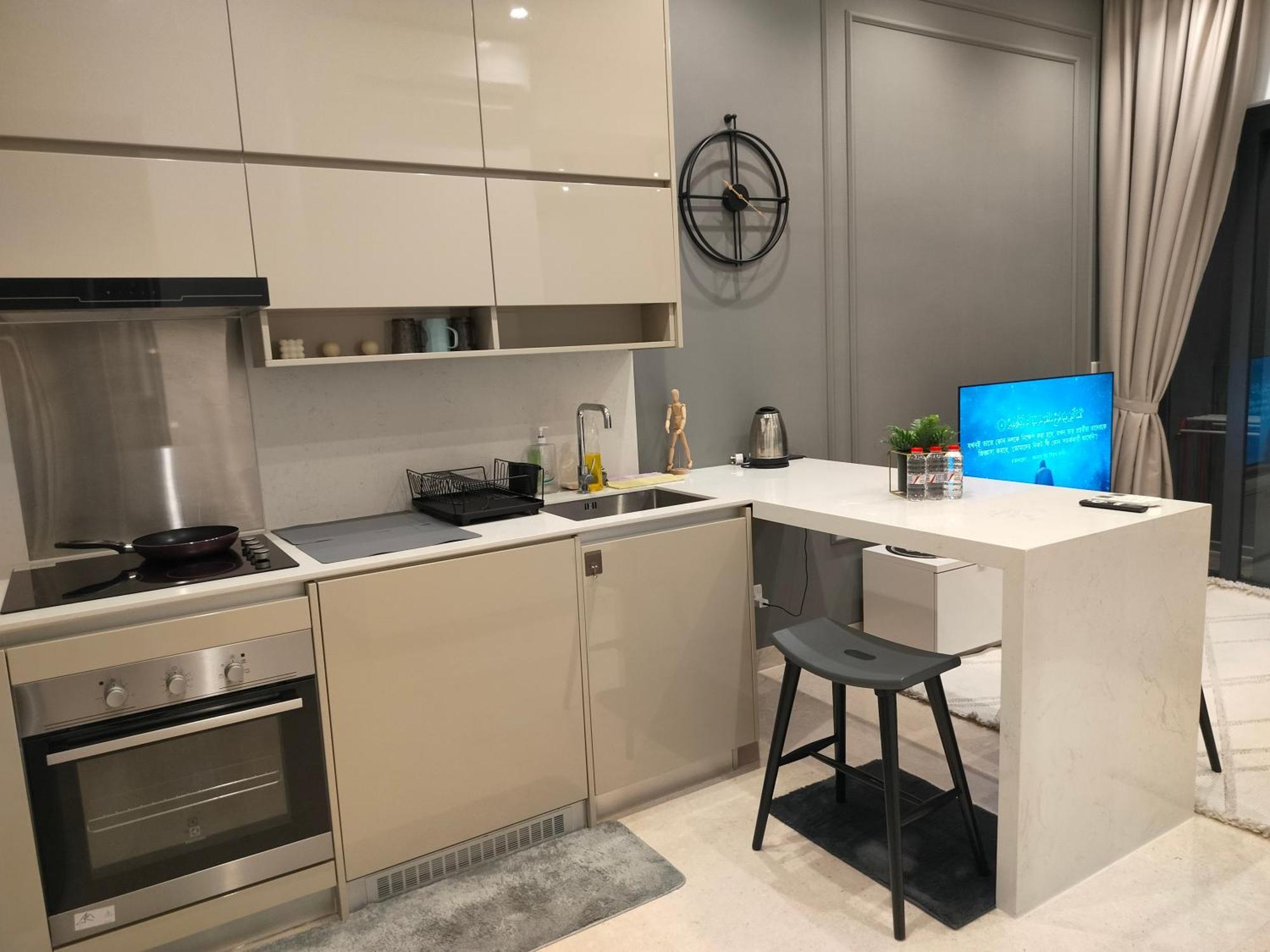 Lucentia Residence Bbcc @ Lalaport 쿠알라룸푸르 외부 사진